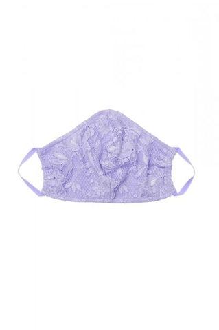Never Say Never V Face Mask - Issus Purple - One Size