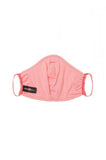 Never Say Never Pleated Face Mask - Quartz Pink - One Size