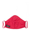 Never Say Never V Face Mask - Bright Grenadine - One Size