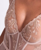 Cosmic Romance Underwire Basque - Sand Rose -