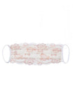Savona Pleated Face Mask - Moon Ivory/Mandoria - One Size