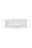 Savona Pleated Face Mask - Moon Ivory/Mandoria - One Size