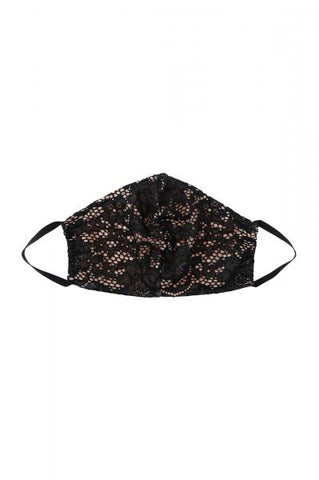 Pret A Porter V Face Mask - Black - One Size
