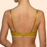 Fantasy Padded Bra - Mustard -