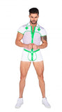 Two Piece Weed Doctor - White/Green -