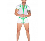 Two Piece Weed Doctor - White/Green -