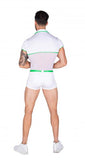 Two Piece Weed Doctor - White/Green -