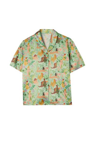 Bodil Jane Nudes & Flowers Short Sleeved Shirt -