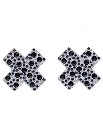 X Factor Adhesive Nipple Jewel - Black