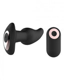 Gender Fluid Twirler Anal Vibe With Remote - Black