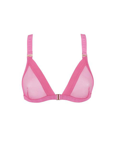 Lilia Mesh Non-wired Bra - Fandango Pink -
