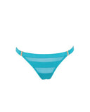 Lilia Mesh Thong - Peacock Blue -