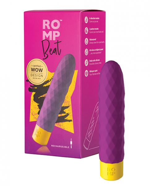 ROMP Beat Bullet Vibrator - Purple  BB Store
