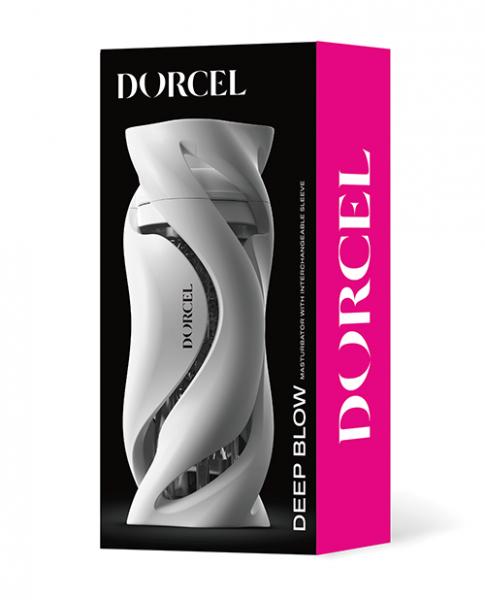 Masturbateur Homme Dorcel Deep Blow Extrem - Transparent, Nervuré, Silencieux, Neuf