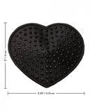 Radiance Heart Pasties - Black - One Size