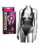 Radiance Deep V Body Suit - Black - One Size