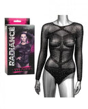 Radiance Long Sleeve Body Suit - Black - One Size