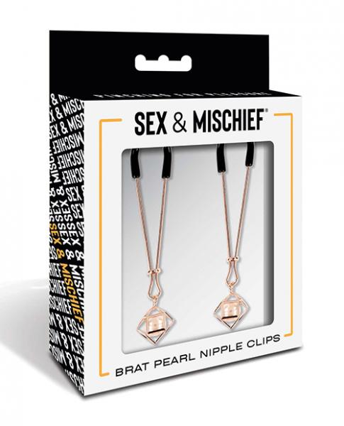 Sex & Mischief Brat Pearl Nipple Clips – BB Store