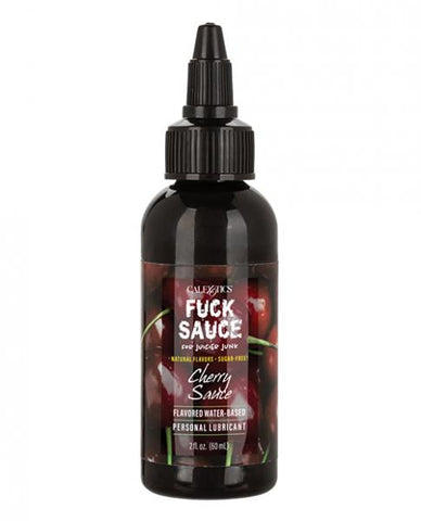 Fuck Sauce Flavored Water-Based Personal Lubricant - Cherry 2 fl. oz.