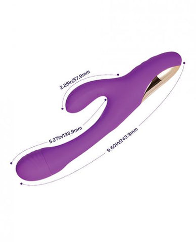 Bora G-Spot Tapping Rabbit Vibrator - Purple BB Store Bora G-Spot Tapping Rabbit Vibrator - Purple BB Store