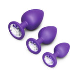 B-Vibe Jewel Butties Bundle - Purple