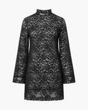 Carmela Long Sleeve Dress - Black -