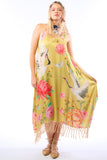 The Legend of the Crane Dress - Mustard -