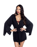 Modal Robe - Black - One Size