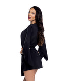 Modal Robe - Black - One Size
