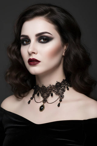 Gothic Collar - Black - One Size