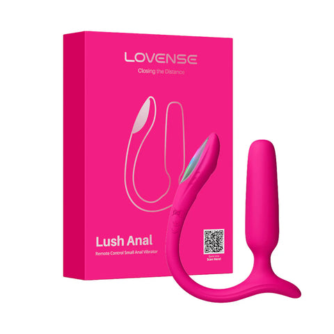 Lovense Lush Anal App-Controlled Compact Powerful Butt Plug