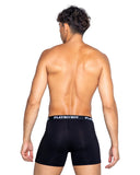 Playboy Mens Tuxedo Modal Classic Boxer Briefs - Black/White -