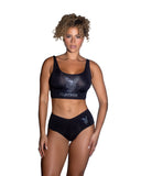 Bling Bunny Two Piece Lounge Set - Black -