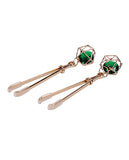 Sportsheets Sex & Mischief Indica Crystal Nipple Clips
