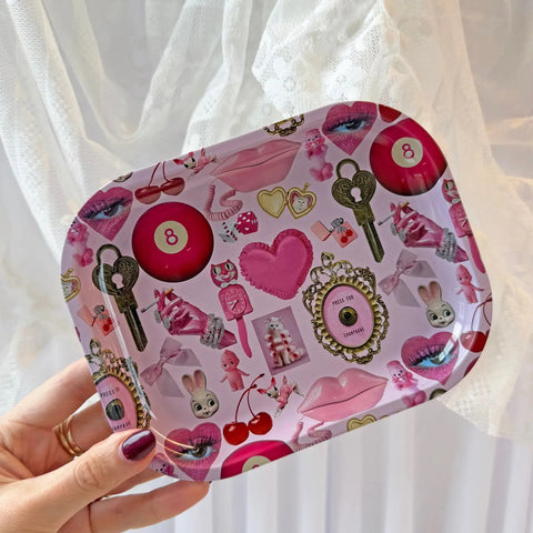 Pink Things Tray