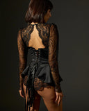 Daphne Corset - Black -