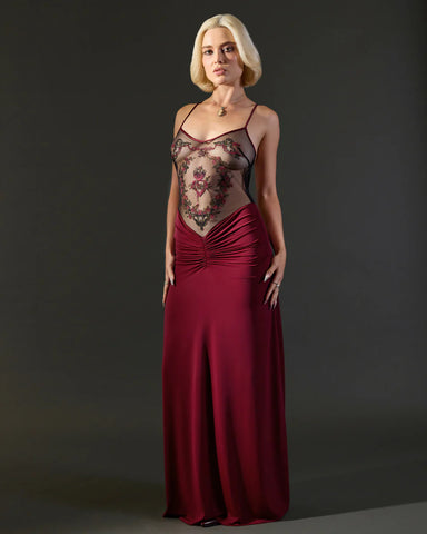 Immaculate Slip - Burgundy -