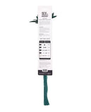 BB Store dual-ended feather tickler with soft green feathers and silicone strands for sensory play.