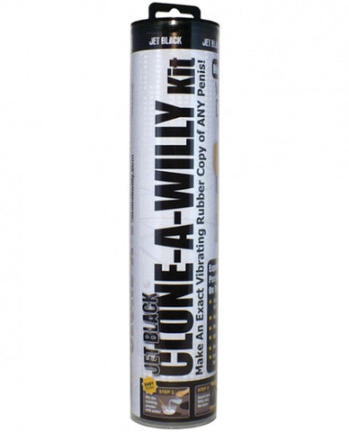 Clone-A-Willy Kit Vibrating - Jet Black