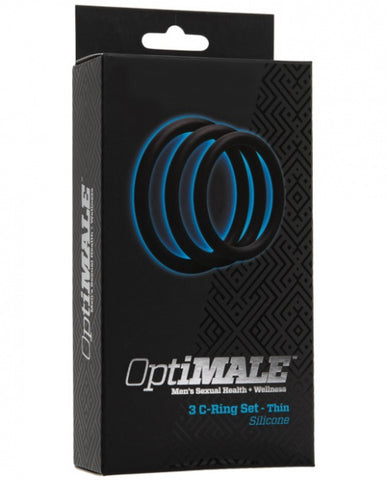 OptiMale C Ring Kit Thin - Black