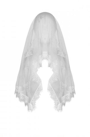 Romantic Veil - White