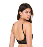Emery Soft Bustier - Black/Gold -