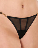 Emery Thong - Black/Gold -