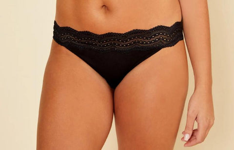 Ceylon Modal Bikini - Black -