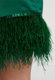 Swan Cover Up - Emerald -
