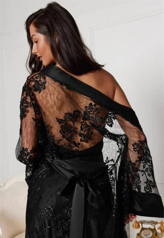 Charming Robe - Black -