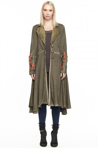 The Heart of Autumn Coat - Vintage Ash -