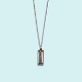 Silver Harmonica Necklace