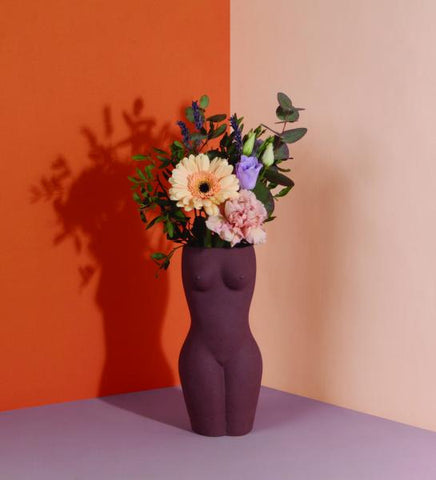 Body Vase - Brown - Large