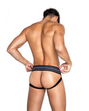 Playboy Mens Locker Room Classic Jock - Black -